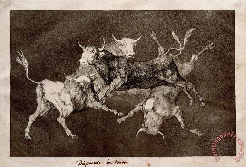 Francisco De Goya Fool`s Folly Art Print